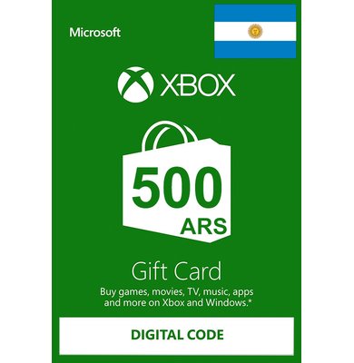 XBOX LIVE 500 (ARS GIFT CARD) (ARGENTINA)