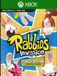 RABBIDS INVASION - GOLD EDITION XBOX ONE,X|SКЛЮЧ
