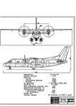 Чертеж  Самолет АН-140 - изображение № 2