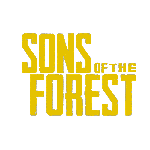 Sons of the Forest логотип. The Forest надпись. Sons of the Forest стим. Sons of the Forest персонажи.