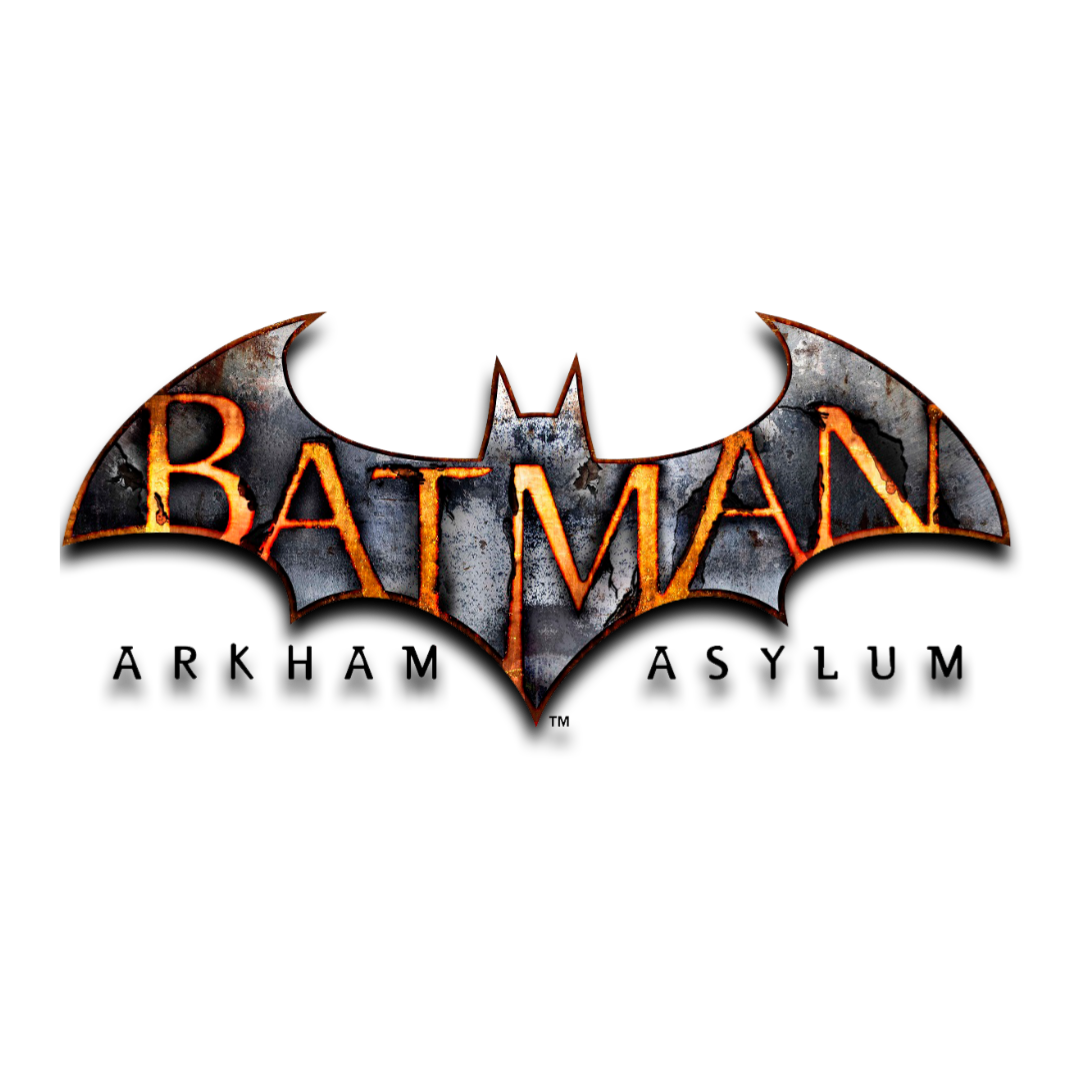 Arkham текст. Batman Arkham логотип. Batman Arkham Asylum логотип. Логотип Бэтмен Аркхем асайлум. Бэтмен Аркхем асилум логотип.