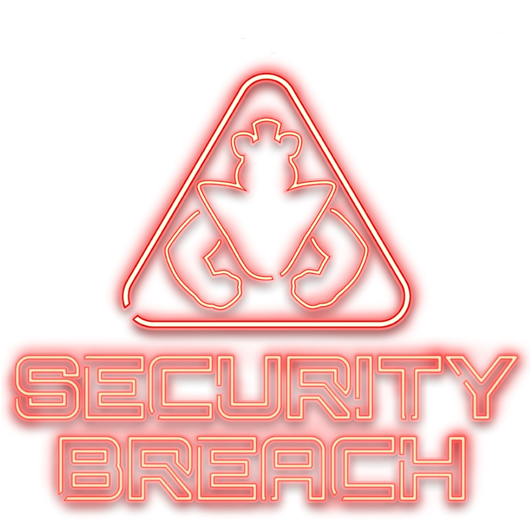 Security breach дата выхода. Логотип Security Breach. ФНАФ Security Breach. FNAF Security Breach логотип. Five Nights at Freddy’s: Security Breach лого.