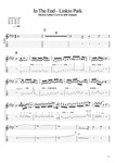 Табы Kfir_ In The End - Linkin Park
