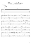 Табы Kfir_Believer - Imagine Dragons