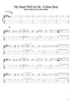 Табы Kfir_My Heart Will Go On - Celine Dion