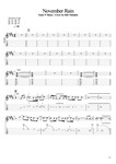 Табы Kfir_November Rain - Guns N' Roses
