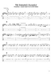 Табы Kfir_My Immortal (Acoustic) - Evanescence