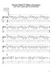 Табы Kfir_ Sweet Child O'Mine(Acoustic) - Guns N' Roses