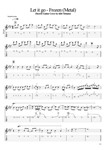 Табы Kfir_Let It Go (Metal) - Frozen
