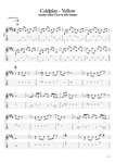 Табы Kfir_Yellow - Acoustic - Coldplay