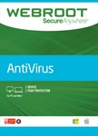 Webroot SecureAnywhere AntiVirus ключ 3 ПК / 180 дней