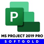 MICROSOFT PROJECT 2019 PRO - ORIGINAL ONLINE KEY