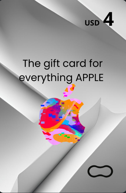 ITUNES GIFT CARD 4 $ USA