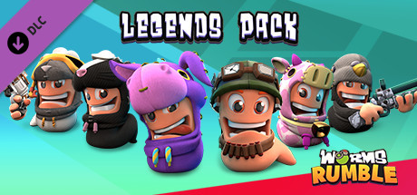 Worms Rumble - Legends Pack DLC (Steam Global Key)