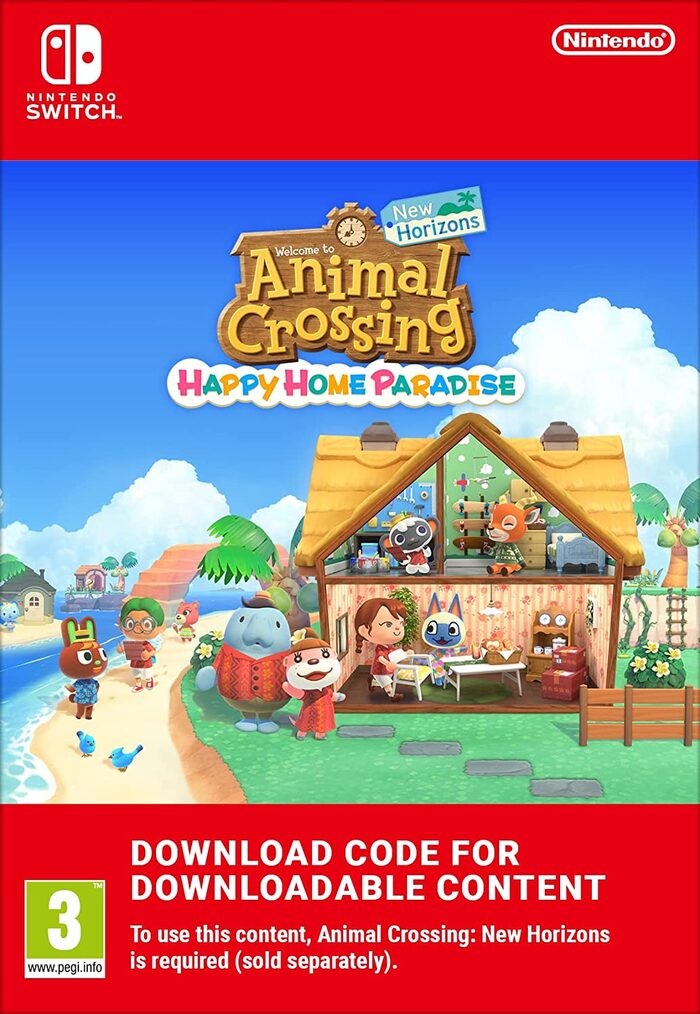 🔥Animal Crossing New Horizons Happy Home Paradi Switch