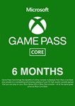 XBOX LIVE GOLD (Game Pass Core) 6 месяцев Продлить