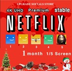 АККАУНТ NETFLIX НА 1 МЕСЯЦ 4K UHD PREMIUM