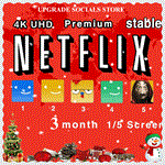 NETFLIX 4K Premium UHD 3 месяца 5 экранов Гарантия