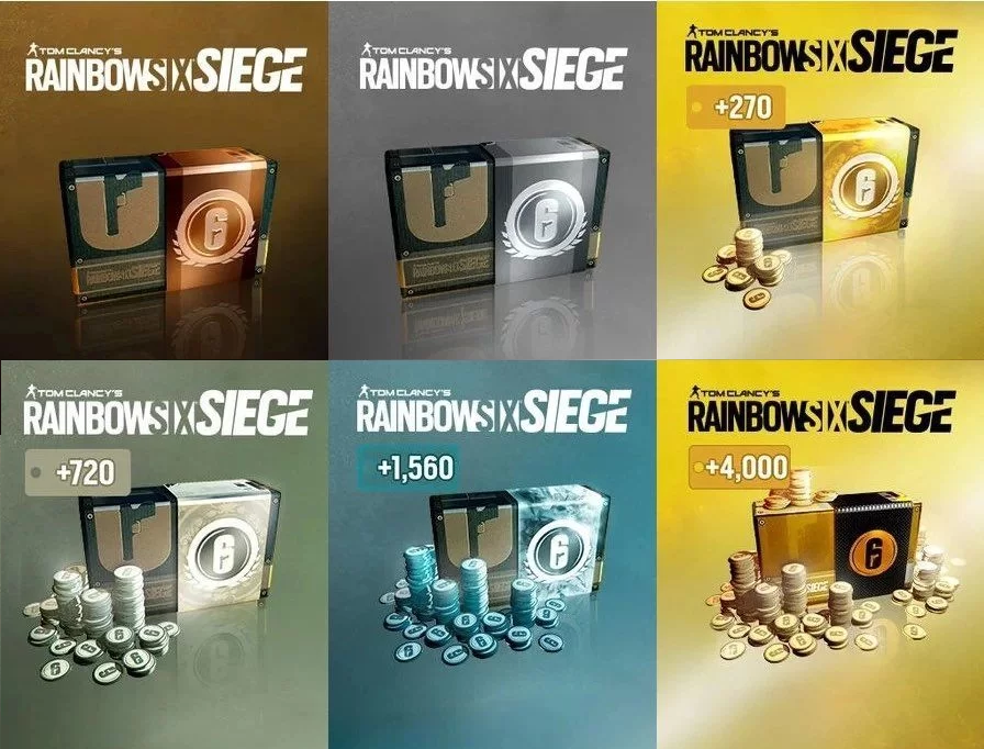 💿КРЕДИТЫ💿RAINBOW SIX SIEGE 600-32000🎁XBOX