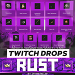 RUST | ПРЕДМЕТЫ | TWITCH DROPS | РАУНД 32 | 14 СКИНОВ