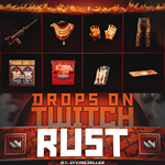 RUST ПРЕДМЕТЫ | TWITCH DROPS | РАУНД 34 | 8 СКИНОВ