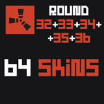  Скины RUST [64шт]  Раунд 32+33+34+35+36 