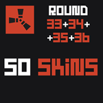  Скины RUST [50шт]  Раунд 33+34+35+36 