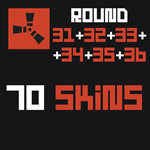  Скины RUST [70шт]  Раунд 31+32+33+34+35+36 
