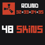  Скины RUST [48шт]  Раунд 32+33+34+35 