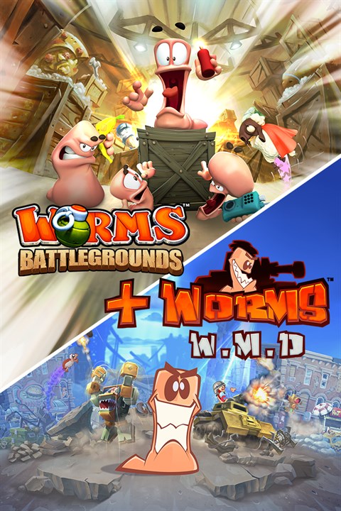 ✅ Worms Battlegrounds + Worms W.M.D Xbox активация