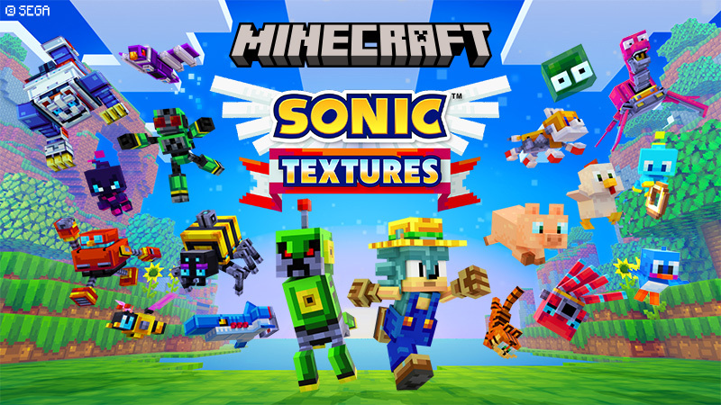 💎Minecraft Sonic texture pack XBOX ONE X|S КЛЮЧ🔑