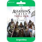 ASSASSIN´S CREED TRIPLE PACK XBOX KEY КЛЮЧ