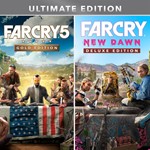 Far Cry 5 GOLD + Far Cry New Dawn DELUXE XBOX КЛЮЧ