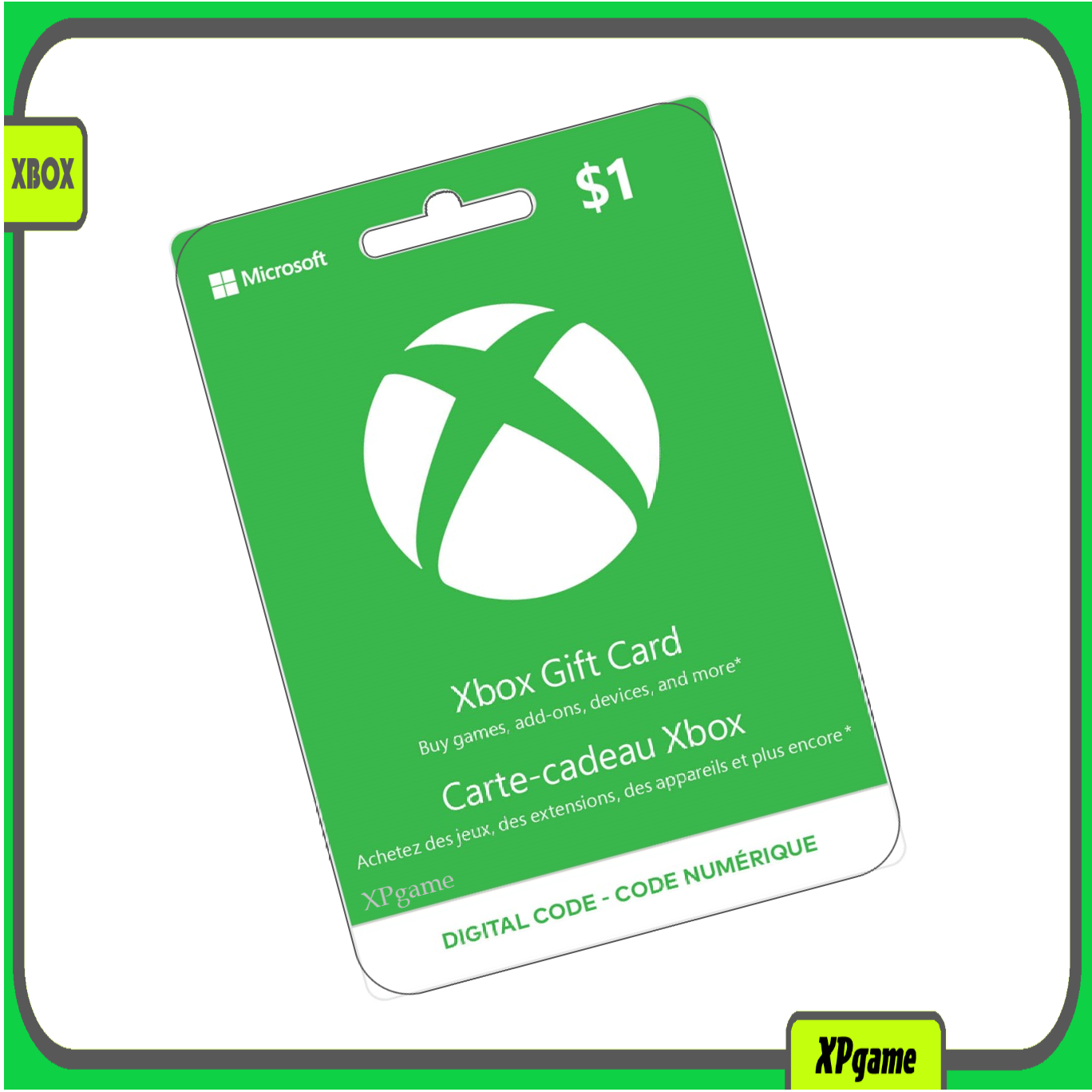 ✅ Xbox Gift Card 1 USD | 1 $