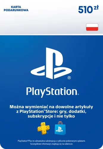 КАРТА PSN PLAYSTATION - 510 PLN zl ЗЛОТЫХ 🇵🇱🔥ПОЛЬША