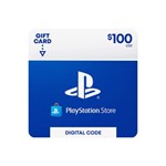 PSN 100$ долларов PlayStation Network (США)