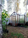 Беседка - теплица в английском стиле