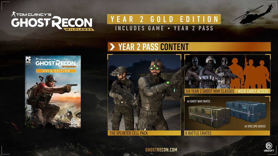 Tom Clancy’s Ghost Recon Wildlands Year 2 Gold XBOX