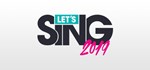 Let's Sing 2019  STEAM GIFT  АВТО 