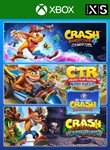 Crash Bandicoot - юбилейный набор Crash XBOX КЛЮЧ