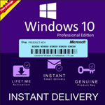 Microsoft Windows 10 Professional 32/64 bit