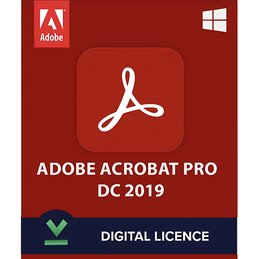 Adobe Acrobat Pro DC 2019 Windows 1 Пожизненный срок сл