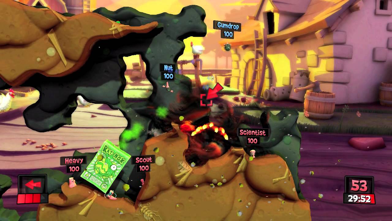Скриншот Worms Revolution - Gold Edition