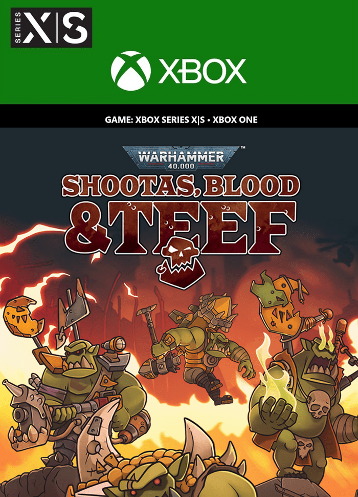 🎮🔥WARHAMMER 40,000: SHOOTAS, BLOOD & TEEF XBOX🔑KEY🔥