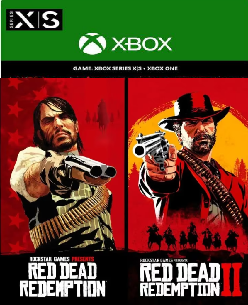 🎮🔴RED DEAD REDEMPTION + RED DEAD REDEMPTION 2 XBOX🔑