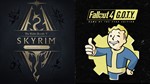 SKYRIM ANNIVERSARY EDITION + FALLOUT 4 G.O.T.Y XBOX