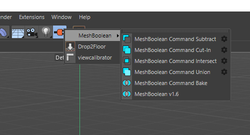 Плагин MeshBoolean Cinema 4D