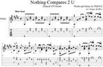 Nothing Compares 2 U (Шинейд О’Коннор) для гитары