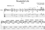 Wonderful Life (Black) для гитары