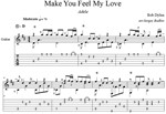 Make you feel my love (Адель) - для гитары